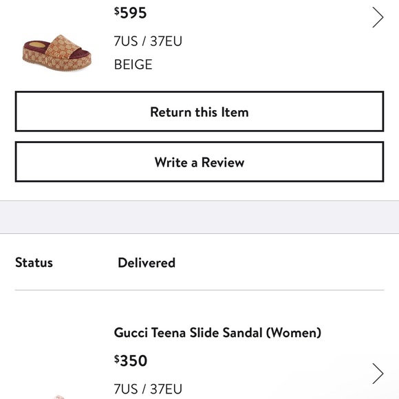 Gucci platform slides - Picture 5 of 10